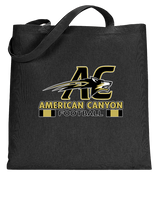 American Canyon HS Football Stacked - Tote
