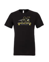 American Canyon HS Football Stacked - Tri-Blend Shirt