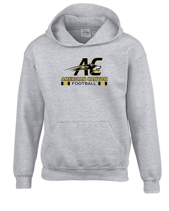 American Canyon HS Football Stacked - Youth Hoodie