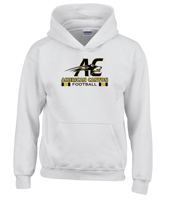 American Canyon HS Football Stacked - Youth Hoodie