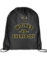 American Canyon HS Football Vs Everybody - Drawstring Bag