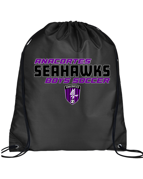 Anacortes HS Boys Soccer Bold - Drawstring Bag