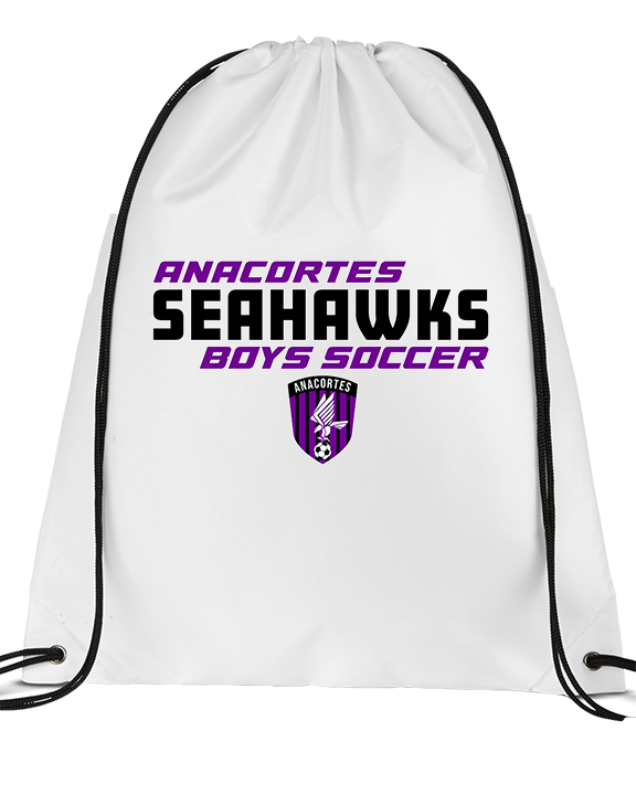 Anacortes HS Boys Soccer Bold - Drawstring Bag