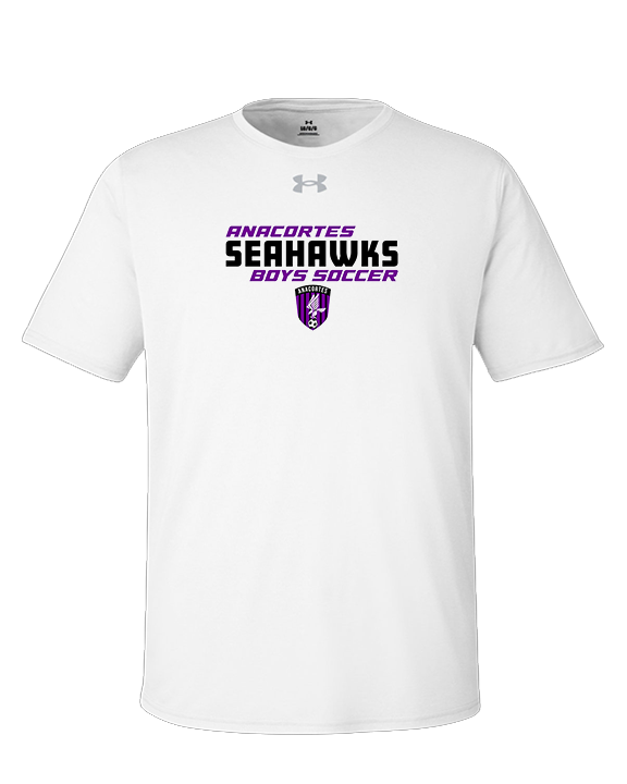 Anacortes HS Boys Soccer Bold - Under Armour Mens Team Tech T-Shirt