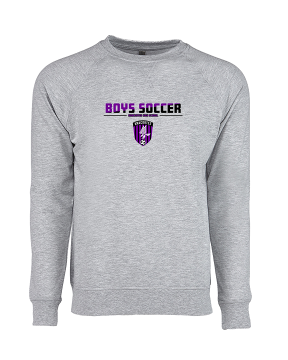 Anacortes HS Boys Soccer Cut - Crewneck Sweatshirt