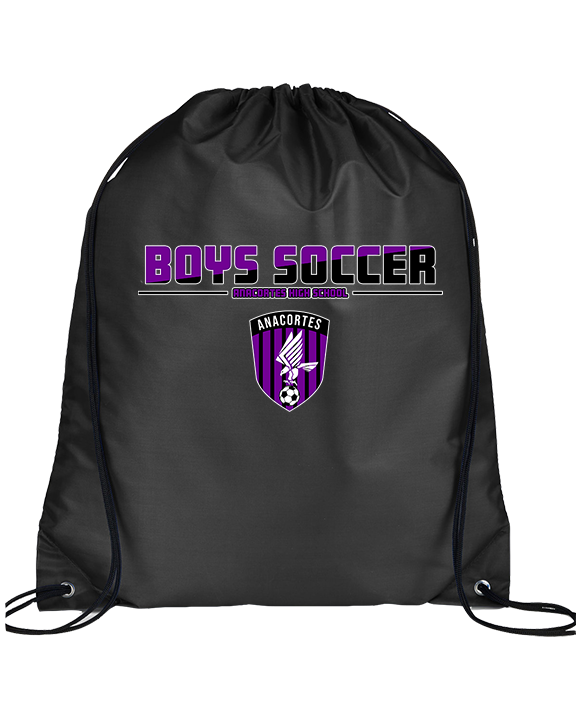 Anacortes HS Boys Soccer Cut - Drawstring Bag