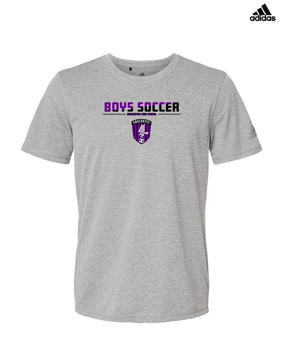 Anacortes HS Boys Soccer Cut - Mens Adidas Performance Shirt