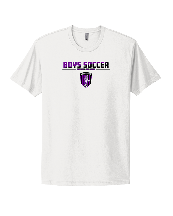 Anacortes HS Boys Soccer Cut - Mens Select Cotton T-Shirt