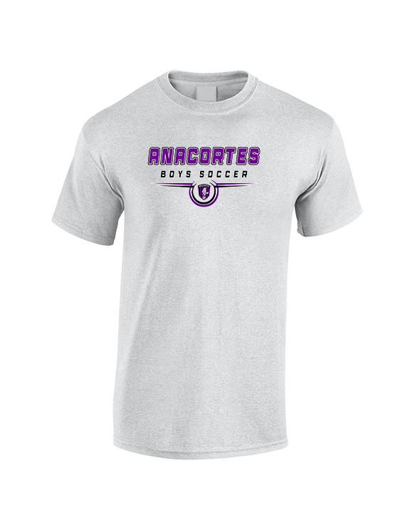 Anacortes HS Boys Soccer Design - Cotton T-Shirt