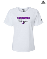 Anacortes HS Boys Soccer Design - Womens Adidas Performance Shirt
