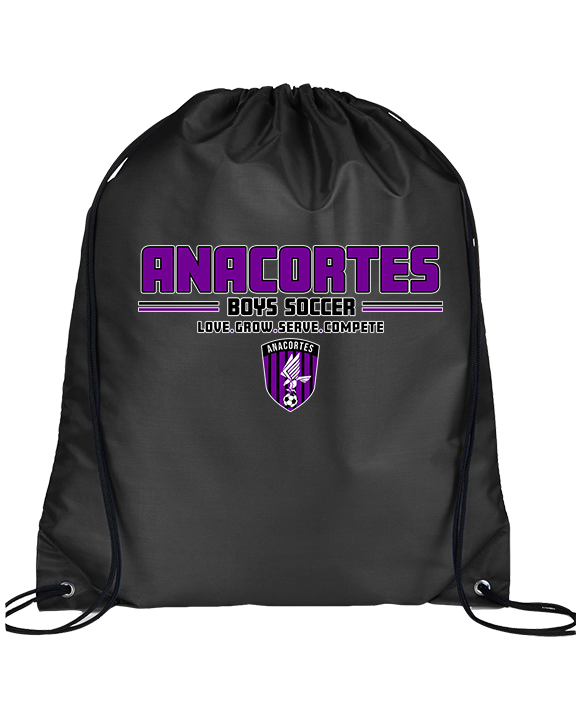 Anacortes HS Boys Soccer Keen - Drawstring Bag
