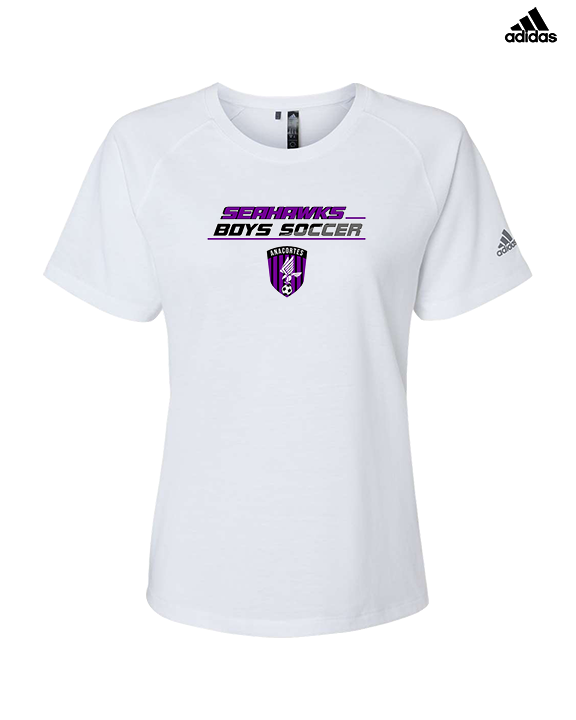 Anacortes HS Boys Soccer Soccer - Womens Adidas Performance Shirt
