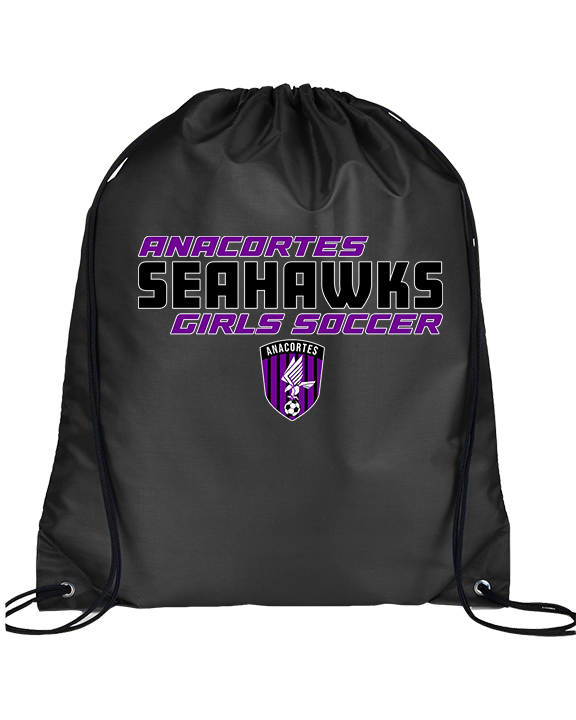 Anacortes HS Girls Soccer Bold - Drawstring Bag