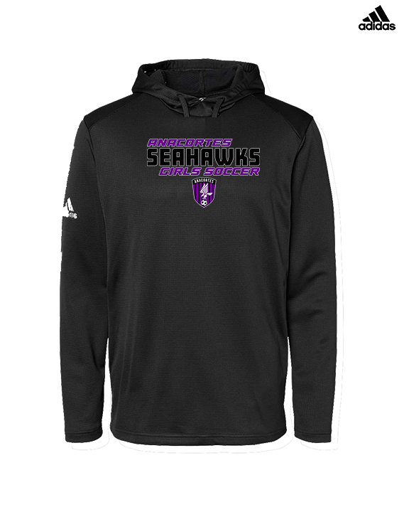 Anacortes HS Girls Soccer Bold - Mens Adidas Hoodie