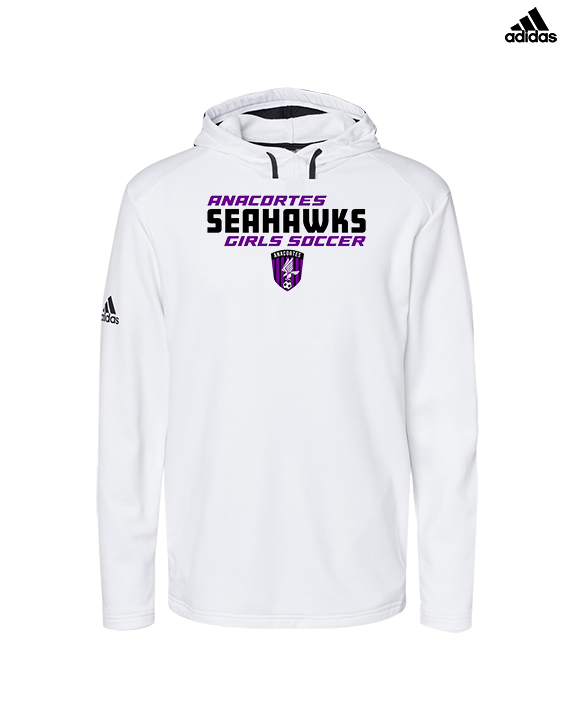 Anacortes HS Girls Soccer Bold - Mens Adidas Hoodie