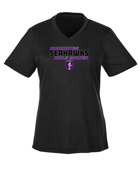 Anacortes HS Girls Soccer Bold - Womens Performance Shirt