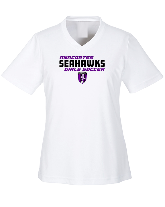 Anacortes HS Girls Soccer Bold - Womens Performance Shirt