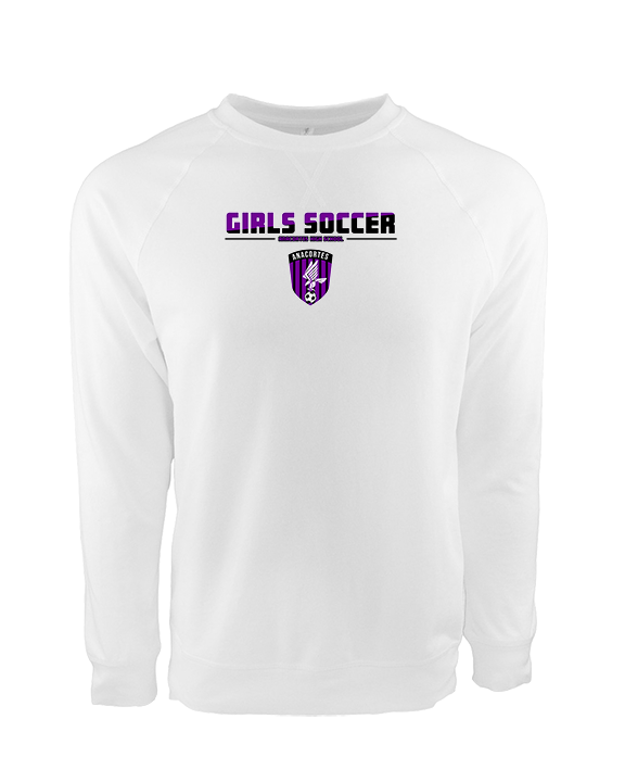 Anacortes HS Girls Soccer Cut - Crewneck Sweatshirt