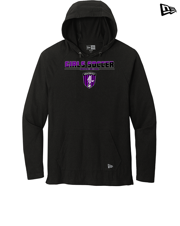 Anacortes HS Girls Soccer Cut - New Era Tri-Blend Hoodie