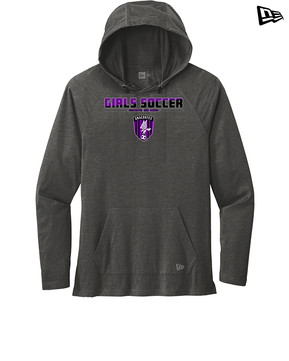 Anacortes HS Girls Soccer Cut - New Era Tri-Blend Hoodie