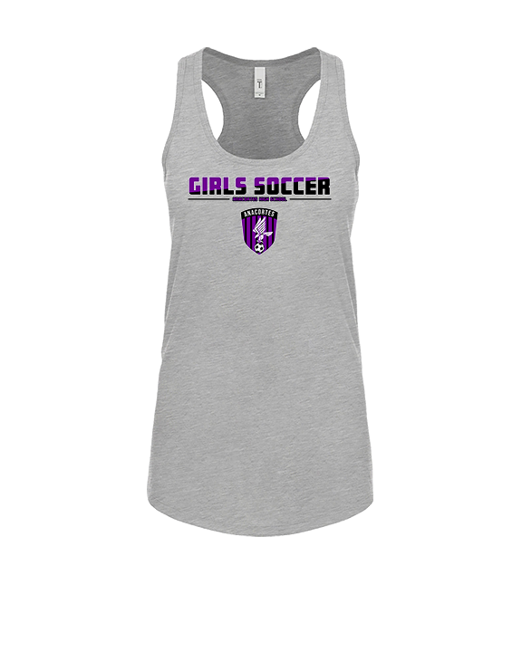 Anacortes HS Girls Soccer Cut - Womens Tank Top