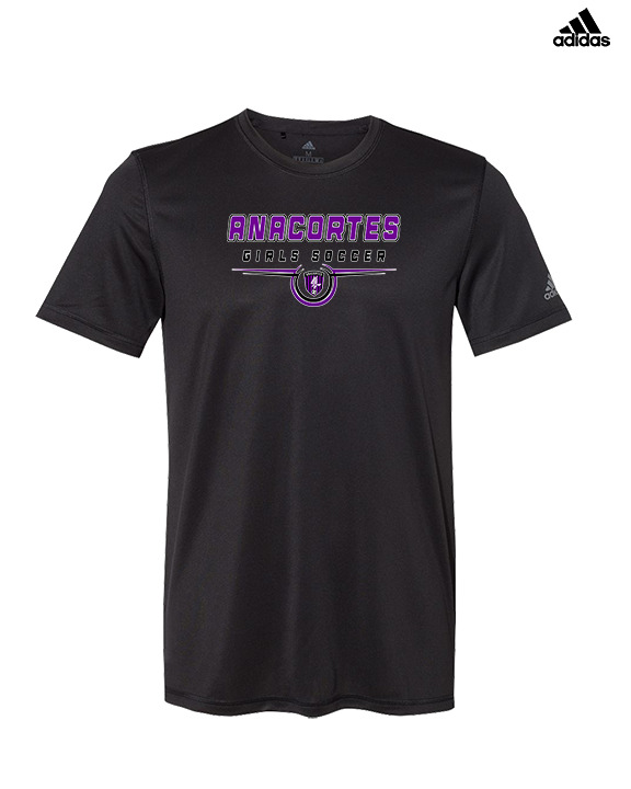 Anacortes HS Girls Soccer Design 2 - Mens Adidas Performance Shirt