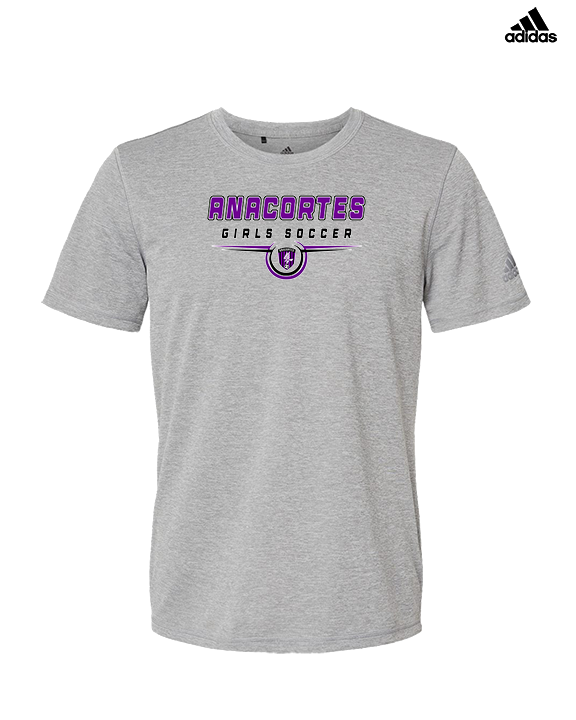 Anacortes HS Girls Soccer Design 2 - Mens Adidas Performance Shirt