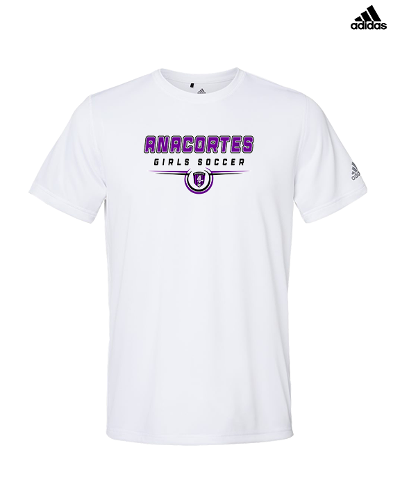 Anacortes HS Girls Soccer Design 2 - Mens Adidas Performance Shirt