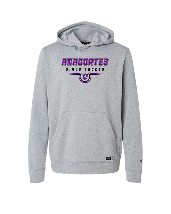 Anacortes HS Girls Soccer Design 2 - Oakley Performance Hoodie