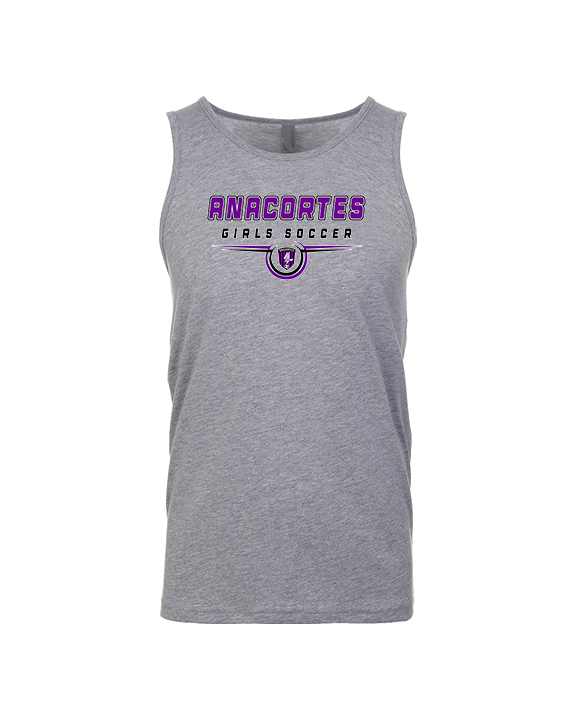 Anacortes HS Girls Soccer Design 2 - Tank Top