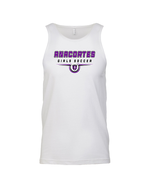 Anacortes HS Girls Soccer Design 2 - Tank Top