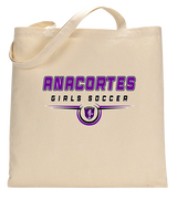 Anacortes HS Girls Soccer Design 2 - Tote