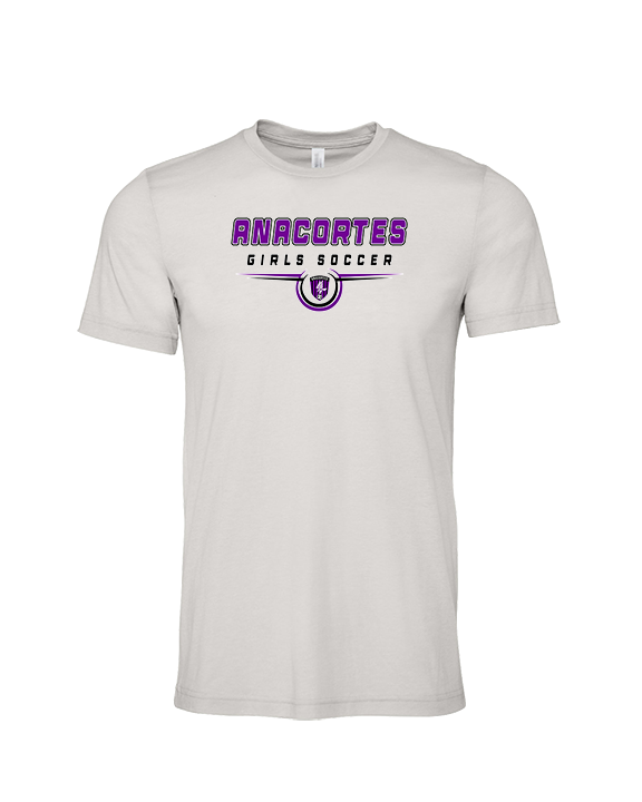 Anacortes HS Girls Soccer Design 2 - Tri-Blend Shirt