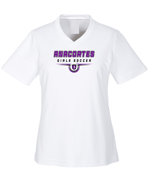 Anacortes HS Girls Soccer Design 2 - Womens Performance Shirt