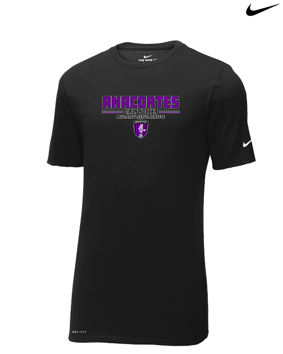 Anacortes HS Girls Soccer Keen - Mens Nike Cotton Poly Tee