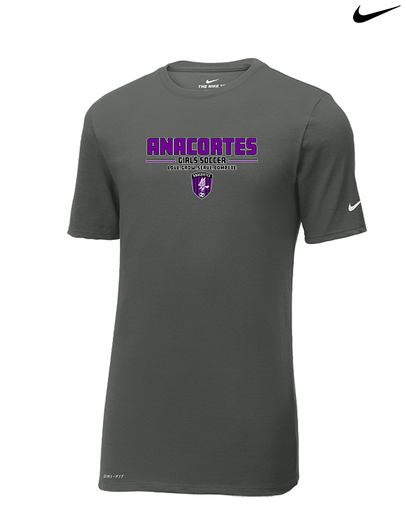 Anacortes HS Girls Soccer Keen - Mens Nike Cotton Poly Tee