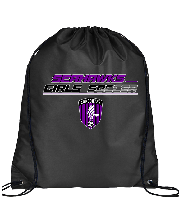 Anacortes HS Girls Soccer Soccer - Drawstring Bag