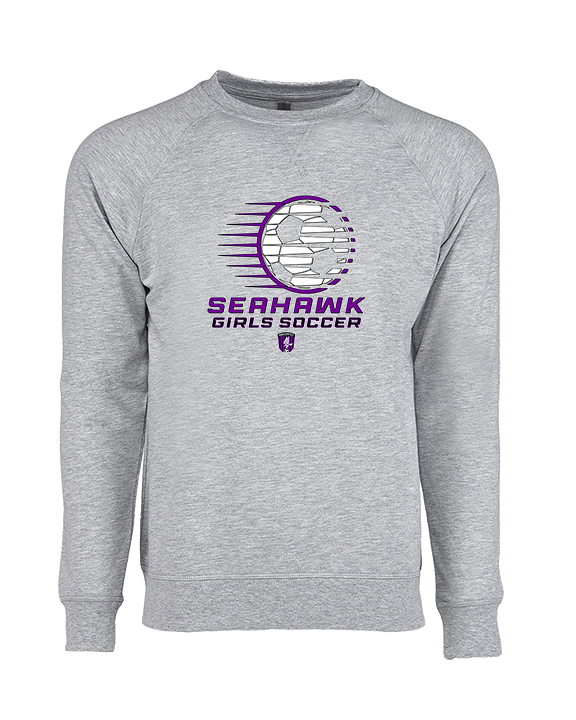 Anacortes HS Girls Soccer Speed - Crewneck Sweatshirt
