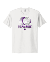 Anacortes HS Girls Soccer Speed - Mens Select Cotton T-Shirt
