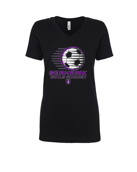 Anacortes HS Girls Soccer Speed - Womens Vneck