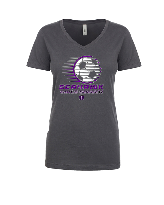 Anacortes HS Girls Soccer Speed - Womens Vneck