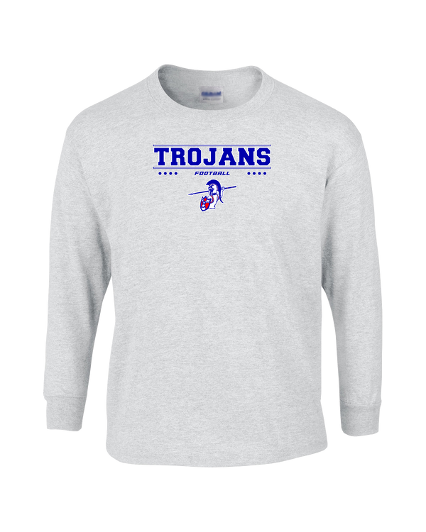 Andover HS  Football Border - Mens Basic Cotton Long Sleeve