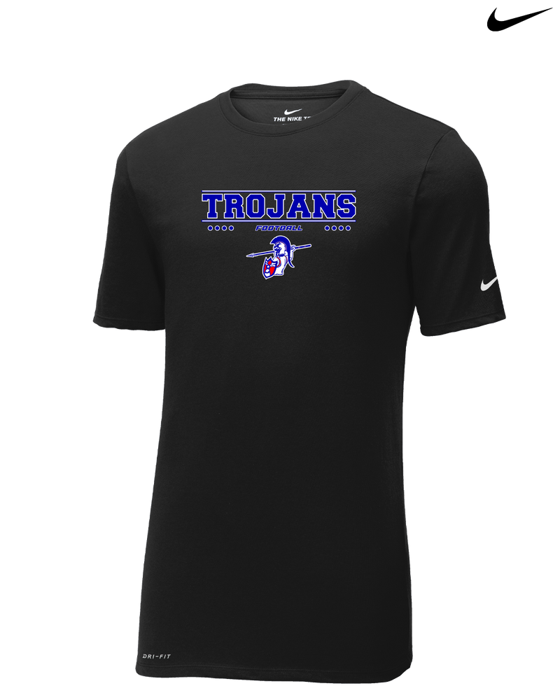 Andover HS  Football Border - Nike Cotton Poly Dri-Fit