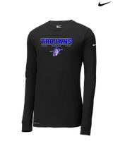Andover HS  Football Border - Nike Dri-Fit Poly Long Sleeve
