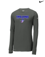 Andover HS  Football Border - Nike Dri-Fit Poly Long Sleeve