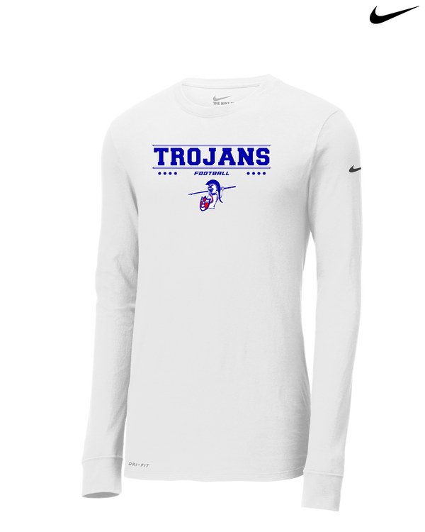 Andover HS  Football Border - Nike Dri-Fit Poly Long Sleeve