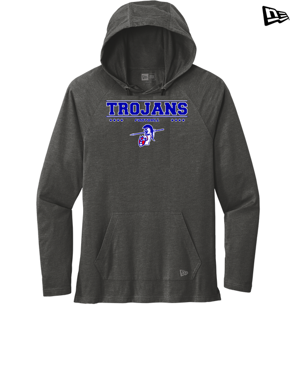 Andover HS  Football Border - New Era Tri Blend Hoodie