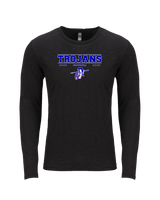 Andover HS  Football Border - Tri Blend Long Sleeve