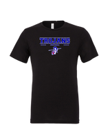 Andover HS  Football Border - Mens Tri Blend Shirt