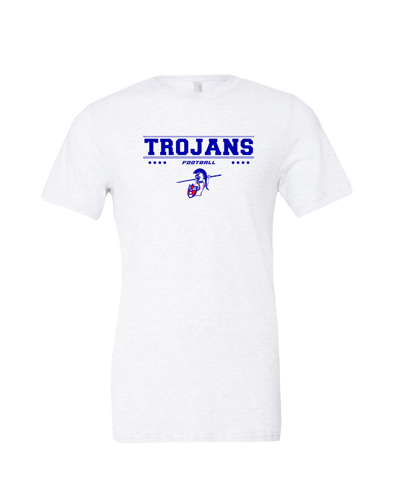 Andover HS  Football Border - Mens Tri Blend Shirt